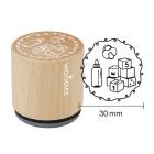 Woodies Rubber Stamp - Please join us