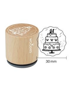 Woodies Rubber Stamp - THX!