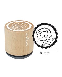 Woodies Rubber Stamp - Wedding Invitation (Heart)