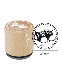 Woodies Rubber Stamp - It's Party Time