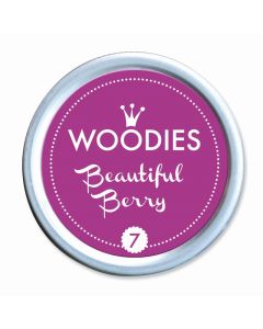 Woodies Stamp Pad - Beautiful Berry