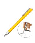 Długopis z pieczątką Heri classic 3107 żółty + etuiㅤ